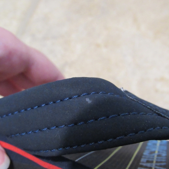 FIRM PRICE!Quicksilver Youth, Cutback, Unisex, GUC With Box, Colorful Flip Flops - Picture 9 of 11